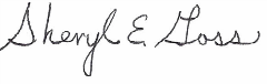 SherylGoss_signature Sheyl Goss Signature