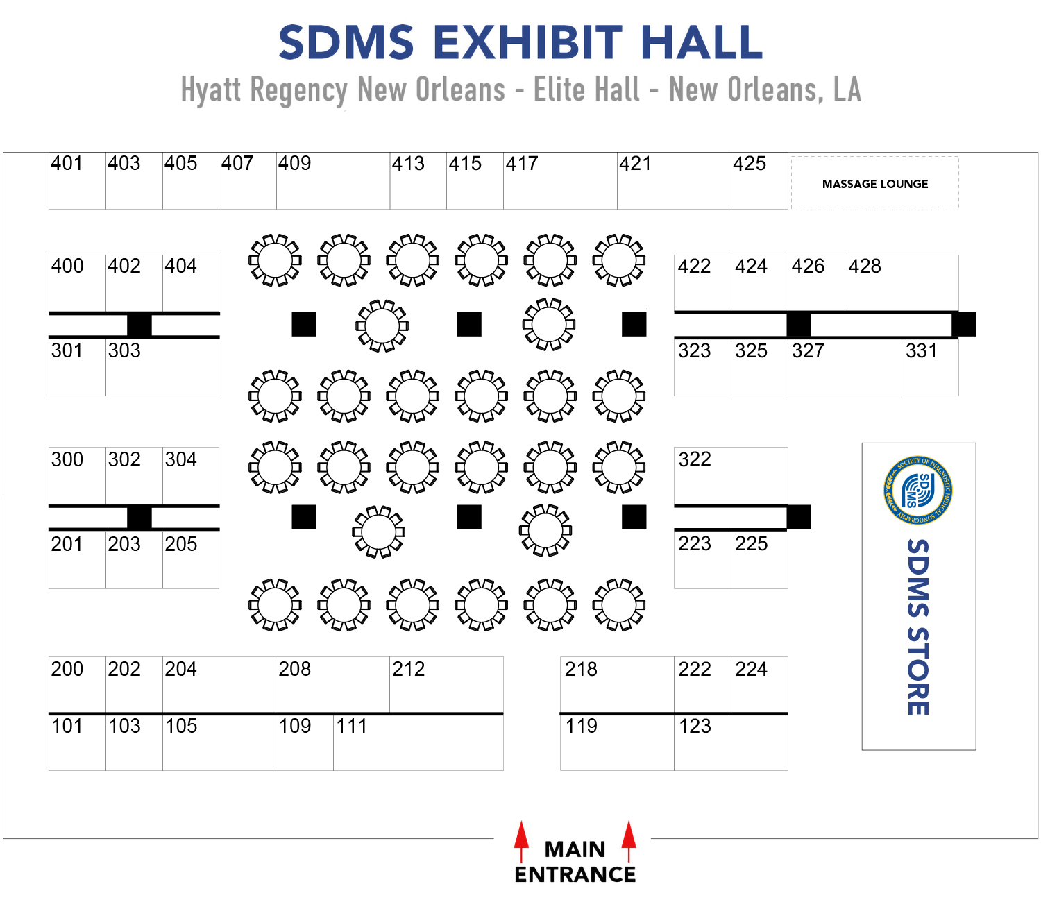 SDMS Exhibit Hall